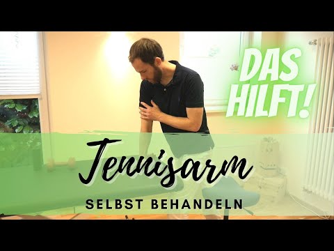 Successfully treat tennis elbow (tennis elbow / epicondylitis humeri radialis)