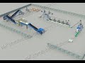 Garri processing machine 3D animated video in garri processing plant
