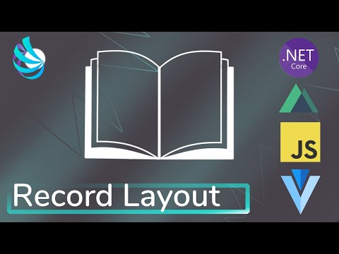 ASP.NET Core, Nuxtjs, Vuejs, Vuetify - Record Layout - Tricking Library Ep16