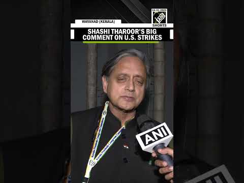 ‘Momentous event…’: Congress MP Shashi Tharoor’s big comment on U.S. strikes in Venezuela