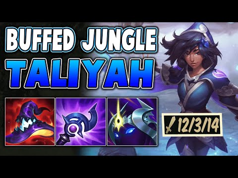 The Taliyah Jungle Buffs Are Overpowered! Season 11 Taliyah the best Jungler!  - League Of Legends
