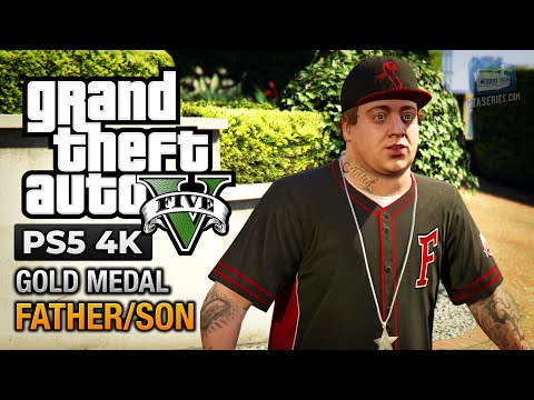 GTA 5 PS5 - Mission #5 - Father/Son [Gold Medal Guide - 4K 60fps]