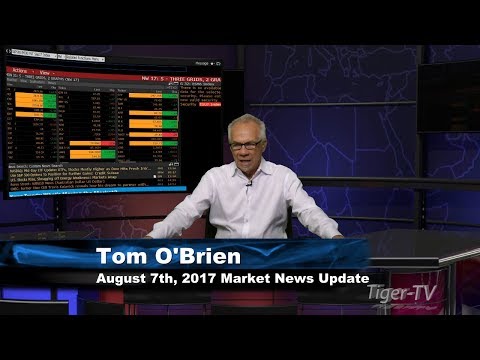 August 7th 3PM Stock Market Update by Tom O'Brien on TFNN