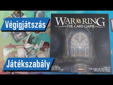 Gyűrűháború - A kártyajáték | Végigjátszás | Játékszabály | Bemutató - PumiGame