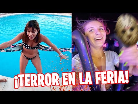 Aroa EN LA CASA del TERROR y @MartinaDAntiochia se ENFRENTA a nuestra FAMILIA
