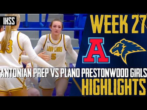 Preston Faces Antonio Prep for Taft 6AA Title: Full Game Highlights