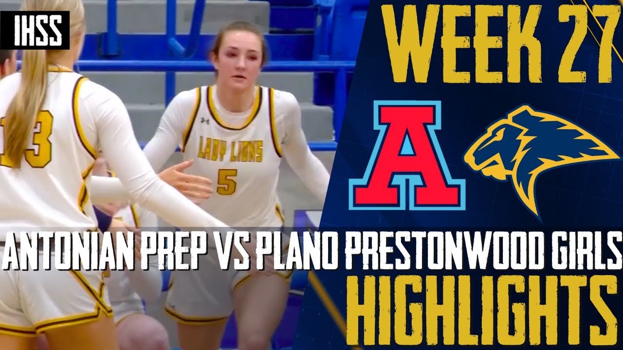 Preston Faces Antonio Prep for Taft 6AA Title: Full Game Highlights