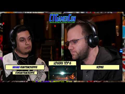 CT Gamercon 6 Top 8 - Runitbackeddie (Hwoarang) vs Kodee (Kazuya) - Tekken7 Tournament