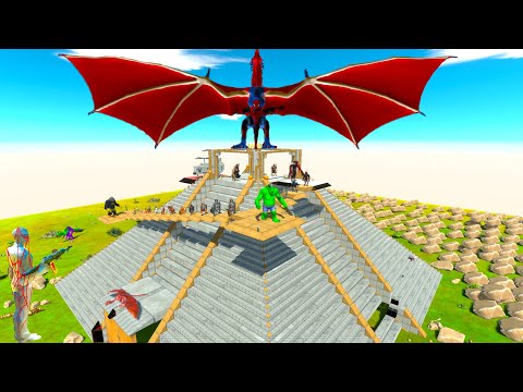 ! DEADLY PARKOUR! FPS PERSPECTIVE In SPIDERMAN DRAGON  PYRAMID - ARBS