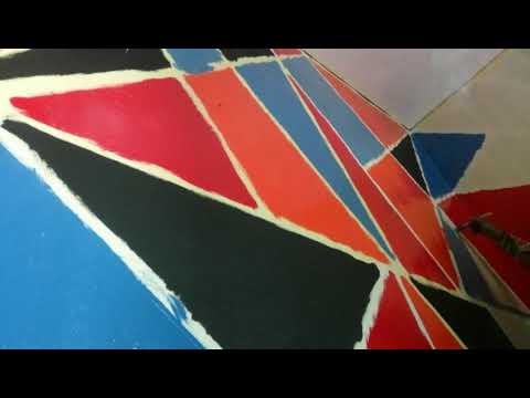 Cara Mengecat Kamar Dengan Motif Geometric Smotret Onlajn Na Hah Life