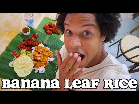 O MELHOR arroz de folha de bananeira | Bangsar Village