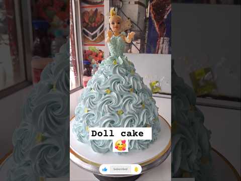 Barbie cake 🎂 #cake #cakedesign #cakedecorating #love #cakes #cakerecipe #trending #trendingshorts