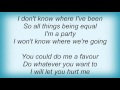 Magazine - I'm A Party Lyrics