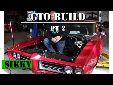 1969 Pontiac GTO LS Swap/Build Part 2 | Suspension Upgrades + Engine Removal | SIKKY