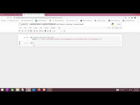 Loading Your Own Data in Jupyter Notebook