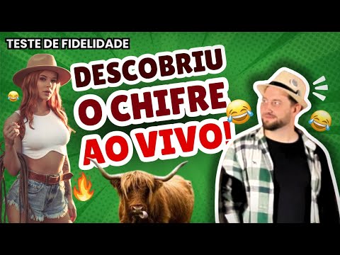 TESTE DE FIDELIDADE AO VIVO (ELE DESCOBRIU A GAIA)