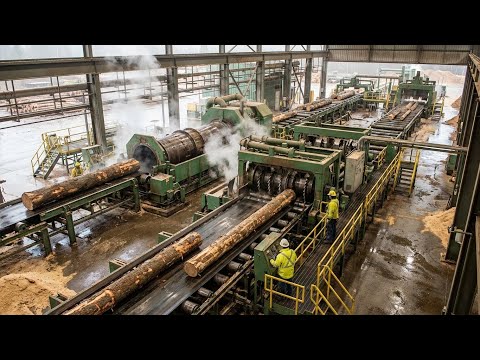 Inside the Hidden Process Turning Raw Trees Into Luxury Interior Panels