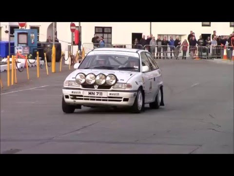 Spin and Go - 2016 Manx National Rally SS1/2 Ramsey Harbour