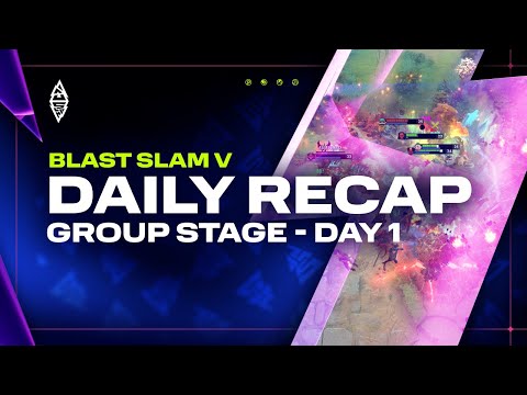 Daily Recap Group Stage - DAY 1 | BLAST Slam V
