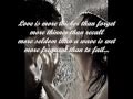 Love Is More Thicker Than Forget -- e.e.cummings