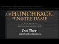 Out There From The Hunchback Of Notre Dame Orchestral Accompaniment Arranged By Kno