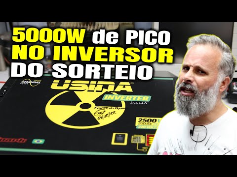 5000W Pico no INVERSOR Usina de 2500W – Eduardo Aquino