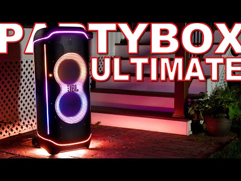 JBL Partybox Ultimate - Completely Unnecessary But I Can’t Wait To See More