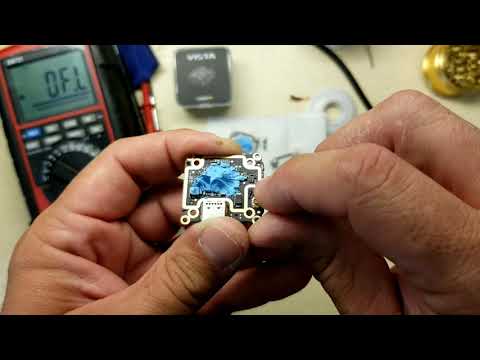 "Fixing" a Caddx Vista. No OSD, Voltage N/A