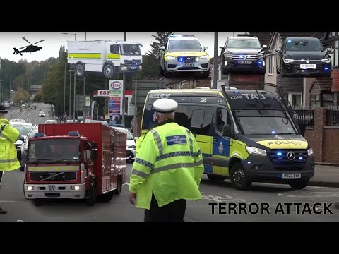 Police Forces Across The UK Respond To MAJOR TERROR ATTACK In Greater Manchester