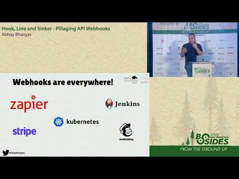 BSidesSF 2022 - Hook, Line and Sinker - Pillaging API Webhooks (Abhay Bhargav)