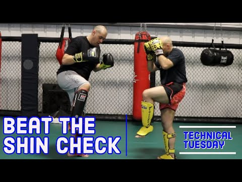 Beat The Muay Thai Shin Check