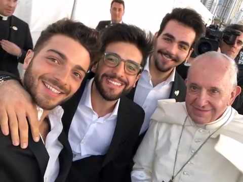 Il Volo y el papa Francisco (Ave Maria Mater Misericordiae)