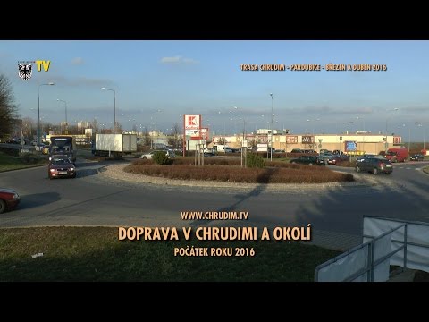 Doprava v Chrudimi a okolí - od 1.3. do 1.4.2016 - z obchvatu Chrudimi až k Paramu v Pardubicích