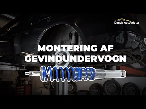Gevindundervogn - Lær hvordan du monterer din egen