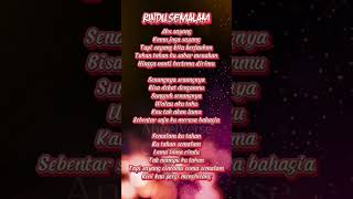 Download lagu Rindu Semalam - Titi Kamal #titikamal #rindusemalam #lyricshorts #lagurindu #angelversemusic mp3