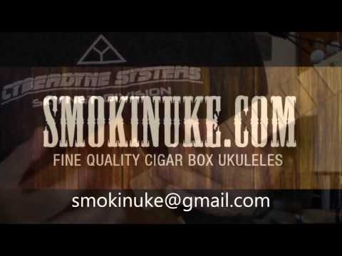 Smokin' Ukulele Co. Diamond Crown Cigar Box Ukulele  2016 Natural image 7