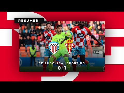 Resumen CD Lugo-Real Sporting (0-1)
