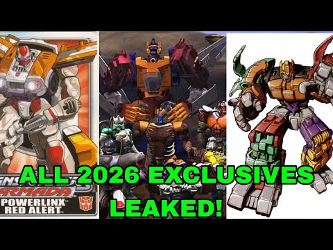 All 2026 LEAKED Transformers Exclusives! SS86, Red Alert Minicon Pack, Beast Wars Packs & MORE!!!
