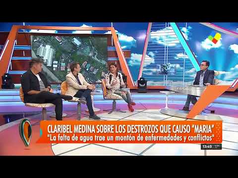 Claribel Medina se quebró en Intrusos: "Da mucha tristeza ver que tu país se cae a pedazos"