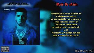 Anuel AA - Modo De Avión (LETRA)