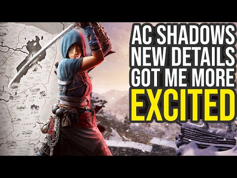 New Assassin's Creed Shadows Gameplay Details That Got Me More Excited...