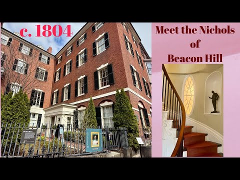 Nichols House Museum, c. 1804, Boston, MA - History Bites: New England