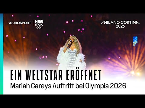 Mariah Carey performs at the opening ceremony in the San Siro | Olympics 2026 | Milano Cortina