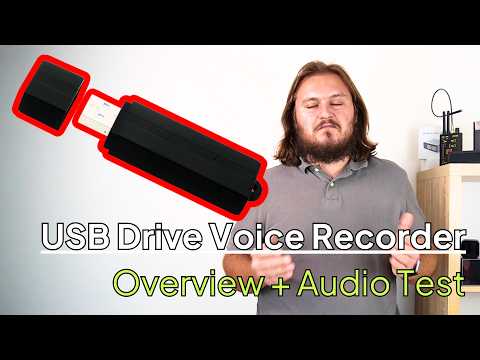 This Real USB Drive Doubles as a Premium Voice Recorder - Choose The Awaretech MQ-U350.