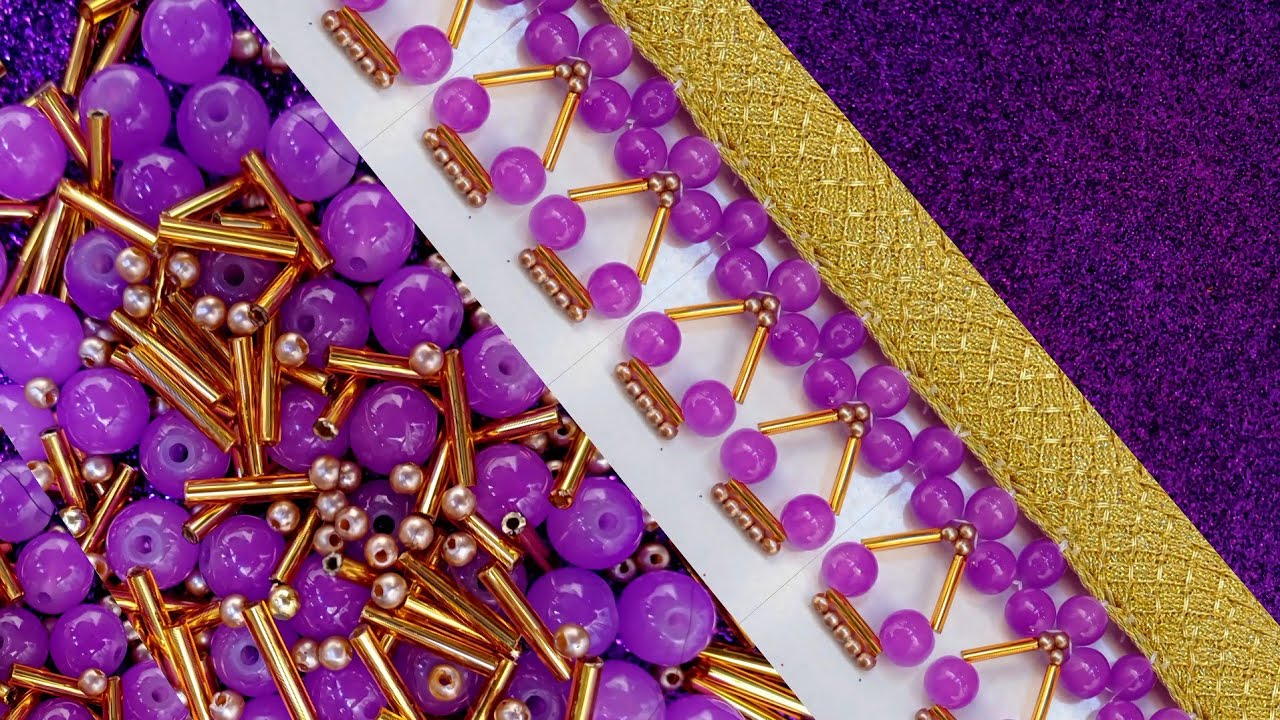 Be sure to try this embroidery#DIY💜⚘️💜