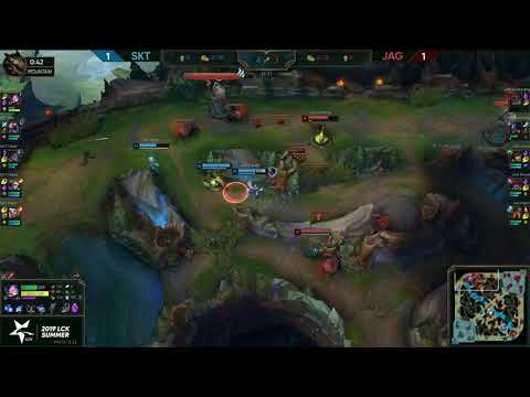 SKT vs JAG Game 3 - LCK Summer 2019 - Highlights