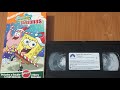 Closing Of Spongebob Squarepants Christmas VHS From 2003