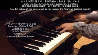 [FULL] Sword Art Online 2 Ed3: Shirushi (Piano) -LiSA ソードアート・オンライン 2 Ed3 シルシ 刀劍神域 2 Ed3