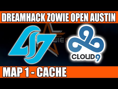 CLG vs Cloud 9 | Map 1 (Cache) DreamHack Zowie Open Austin (7th May 2016)