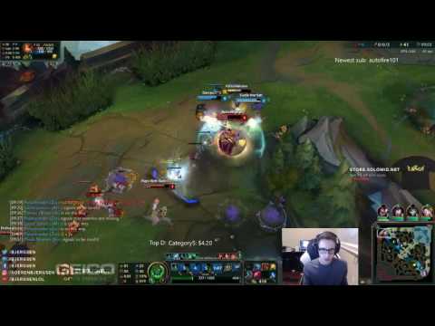 316. TSM Bjergsen Zac Jungle - November 29th, 2016 - Patch 6.23 - PreSeason 7